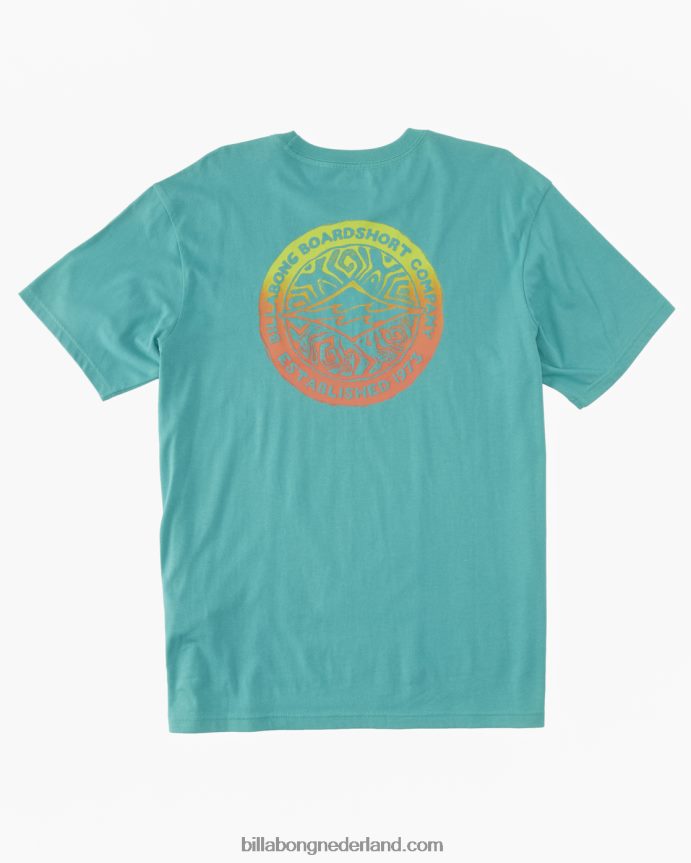 Billabong Heren draaibaar t-shirtdiepe wintertaling 4D20H382