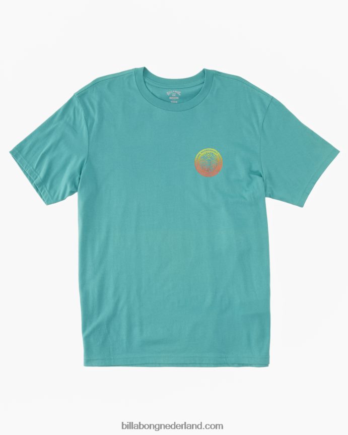 Billabong Heren draaibaar t-shirtdiepe wintertaling 4D20H382