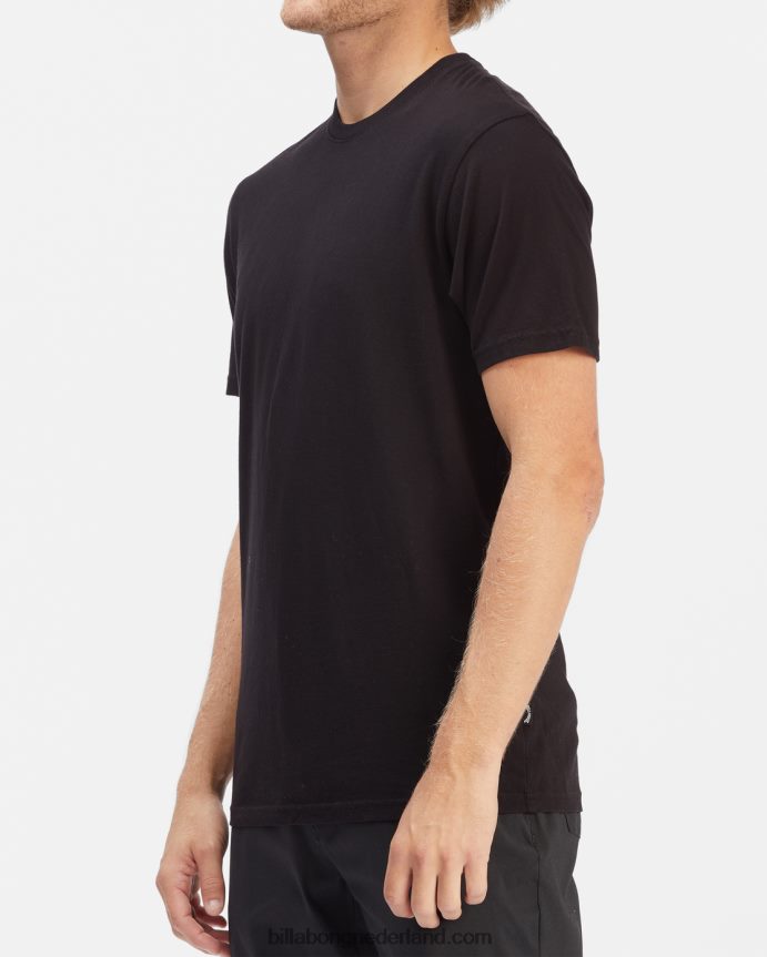 Billabong Heren essentieel T-shirt met korte mouwenzwart 4D20H300