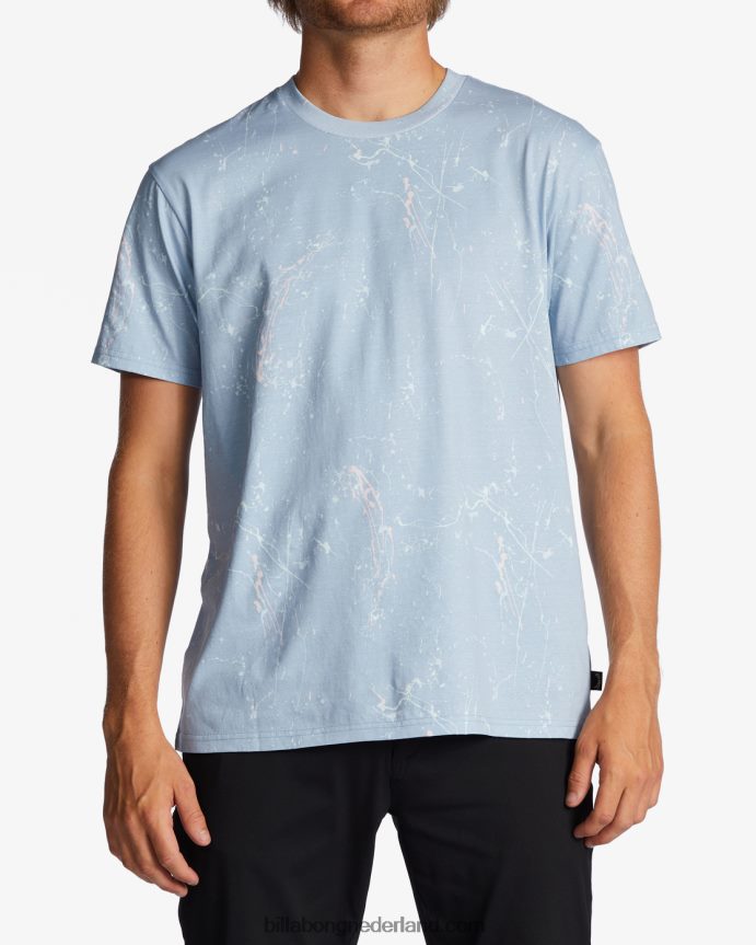 Billabong Heren essentieel gewassen t-shirtgewassen blauw 4D20H424