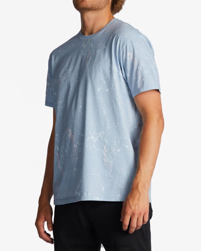 Billabong Heren essentieel gewassen t-shirtgewassen blauw 4D20H424