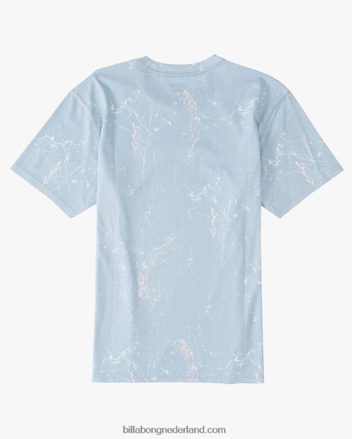 Billabong Heren essentieel gewassen t-shirtgewassen blauw 4D20H424