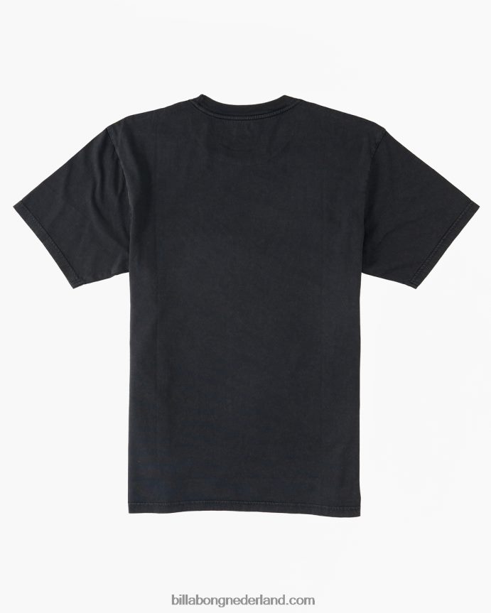 Billabong Heren essentieel gewassen t-shirtgewassen zwart 4D20H415