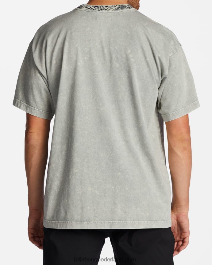 Billabong Heren felix t-shirtgewassen blauw 4D20H669