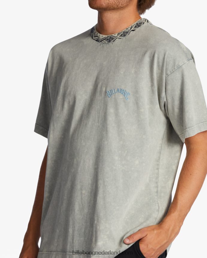 Billabong Heren felix t-shirtgewassen blauw 4D20H669