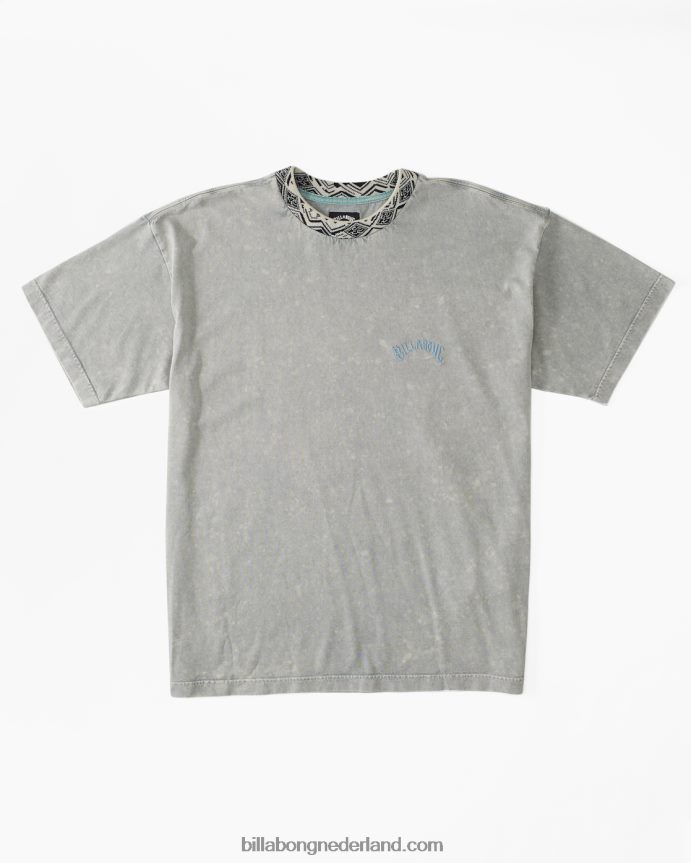 Billabong Heren felix t-shirtgewassen blauw 4D20H669