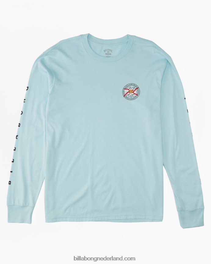 Billabong Heren florida groet t-shirt met lange mouwenkust 4D20H422