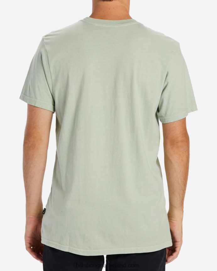 Billabong Heren golf gewassen T-shirt met korte mouwenlichte salie 4D20H269
