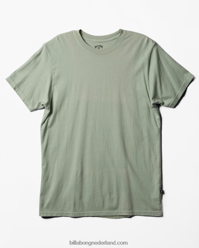 Billabong Heren golf gewassen T-shirt met korte mouwenlichte salie 4D20H269