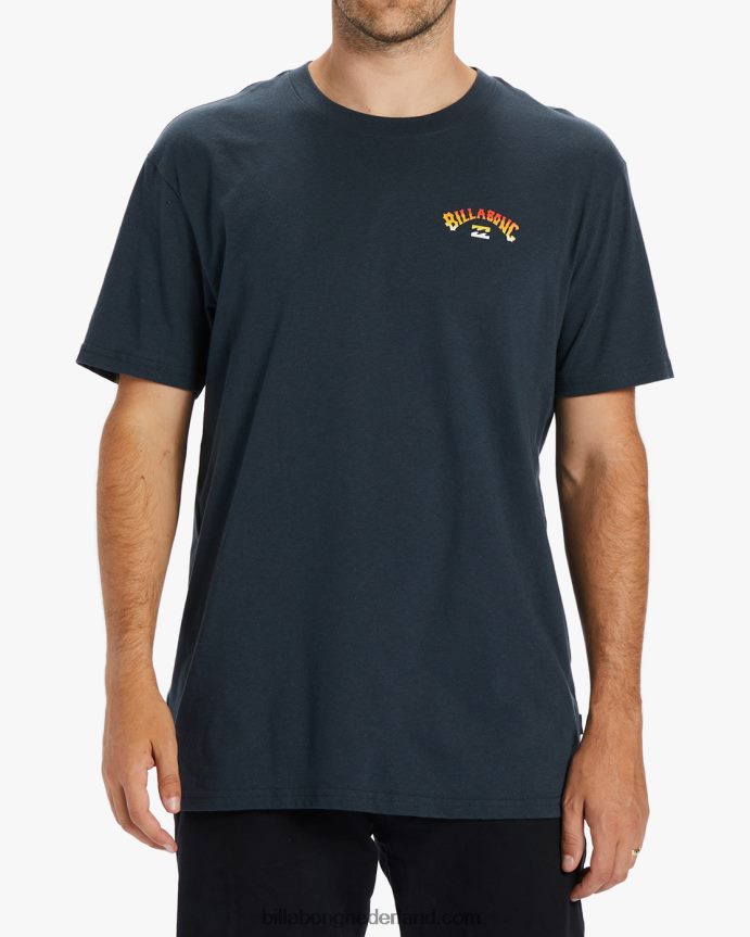 Billabong Heren kamea poiwena t-shirtmarine 4D20H506