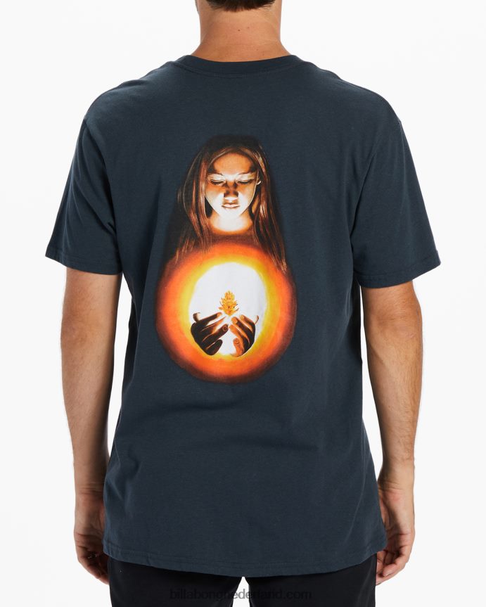 Billabong Heren kamea poiwena t-shirtmarine 4D20H506