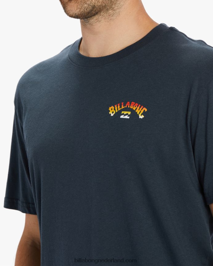 Billabong Heren kamea poiwena t-shirtmarine 4D20H506