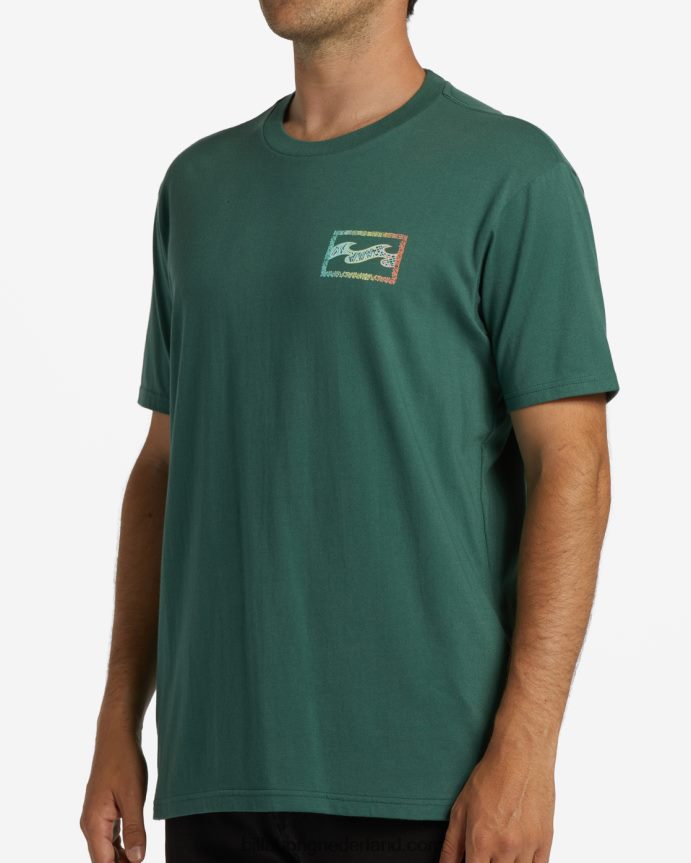 Billabong Heren krijt golf t-shirtcipres 4D20H298