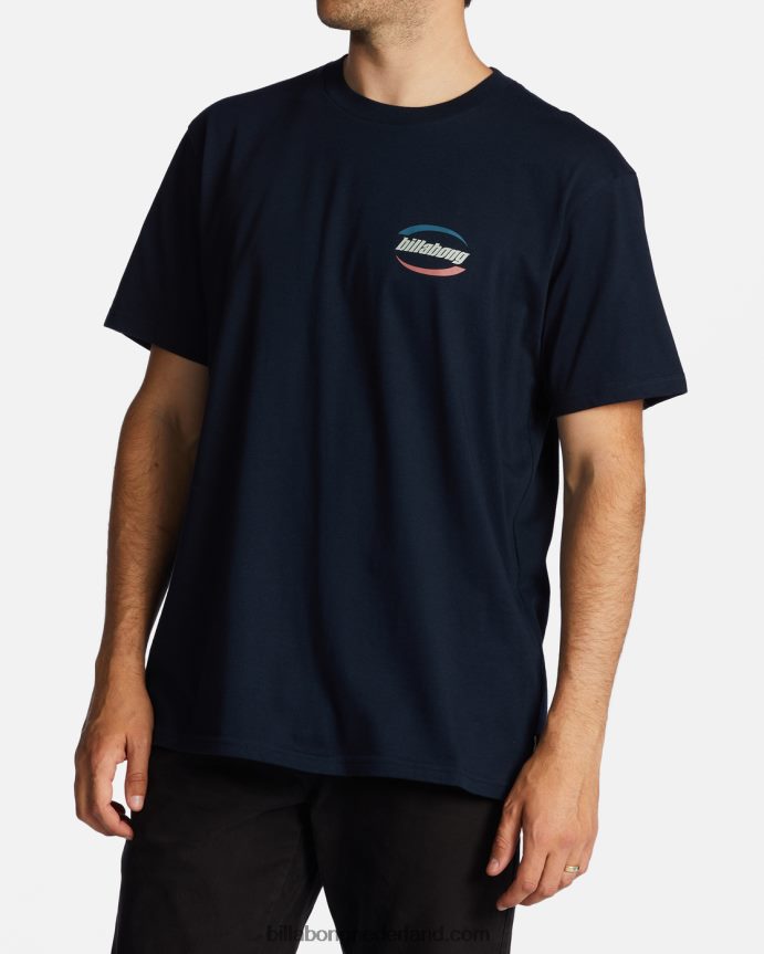 Billabong Heren ommuurd t-shirtmarine 4D20H524