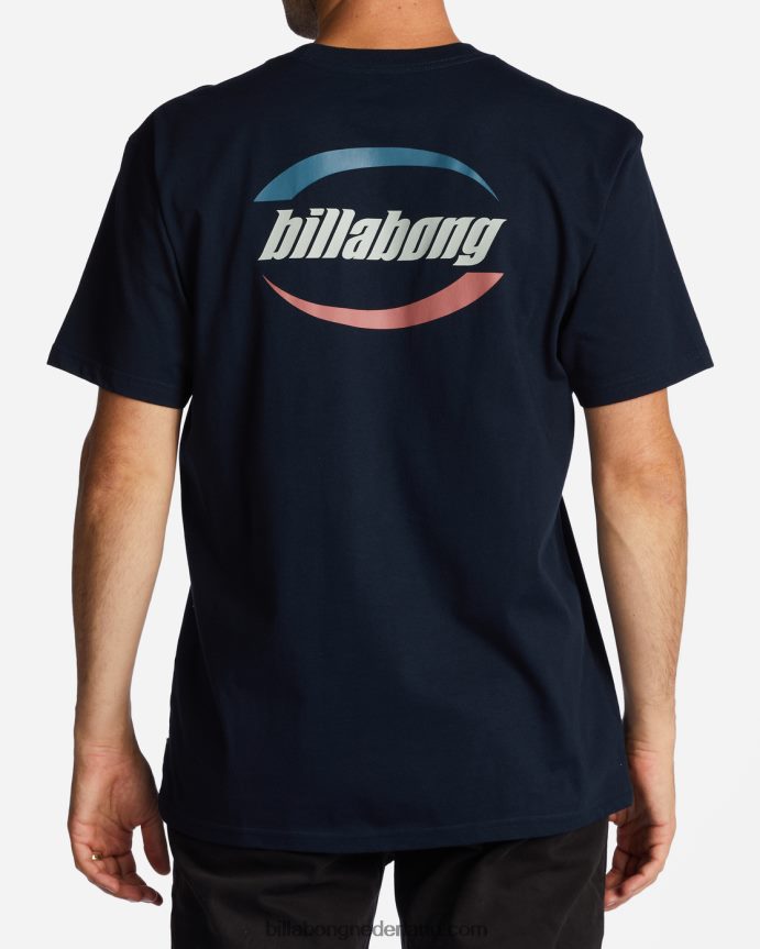 Billabong Heren ommuurd t-shirtmarine 4D20H524