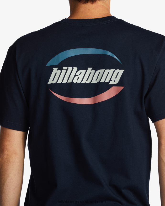 Billabong Heren ommuurd t-shirtmarine 4D20H524