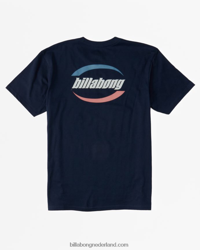 Billabong Heren ommuurd t-shirtmarine 4D20H524
