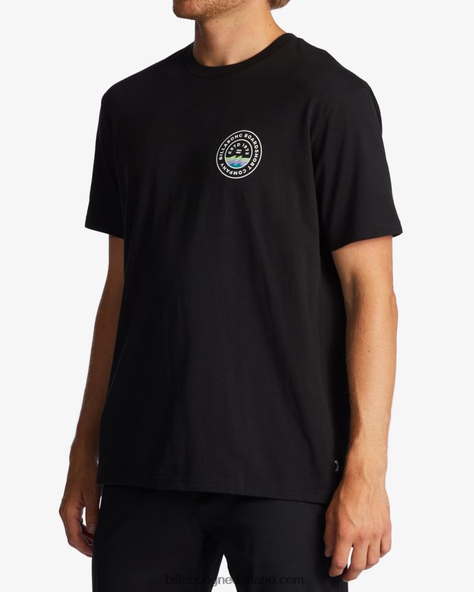 Billabong Heren ommuurd t-shirtzwart 4D20H571