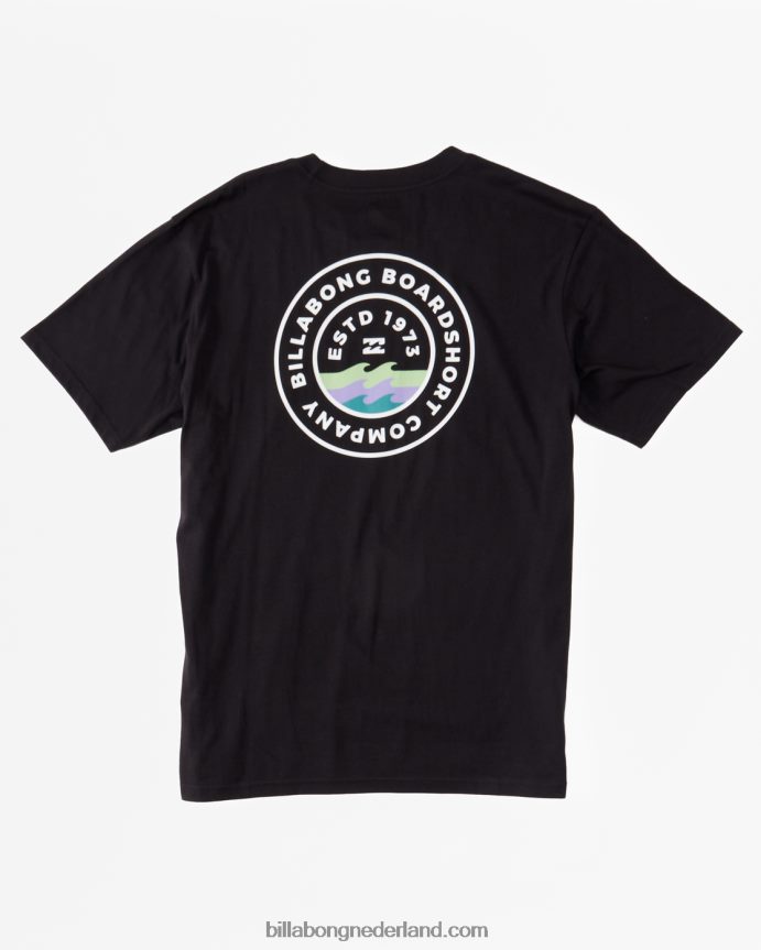 Billabong Heren ommuurd t-shirtzwart 4D20H571