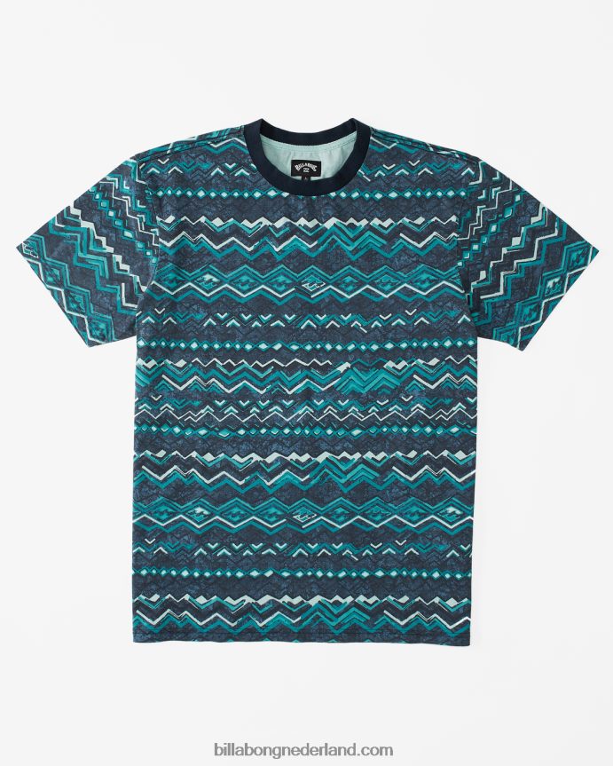 Billabong Heren rijk t-shirtmiddernacht 4D20H613