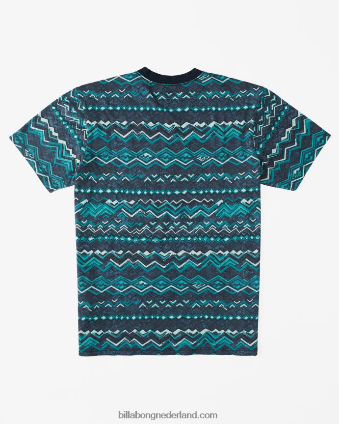 Billabong Heren rijk t-shirtmiddernacht 4D20H613