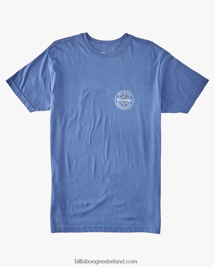Billabong Heren rotor haan t-shirtdonkerblauw 4D20H301