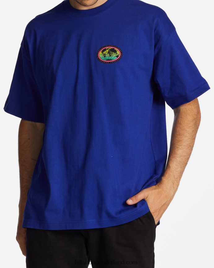 Billabong Heren schuine streep og t-shirtmalibu 4D20H315