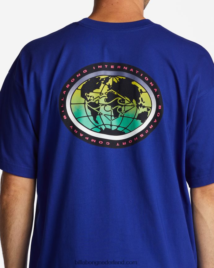 Billabong Heren schuine streep og t-shirtmalibu 4D20H315