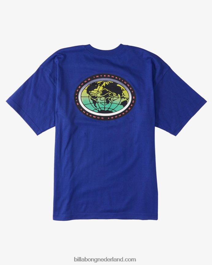 Billabong Heren schuine streep og t-shirtmalibu 4D20H315