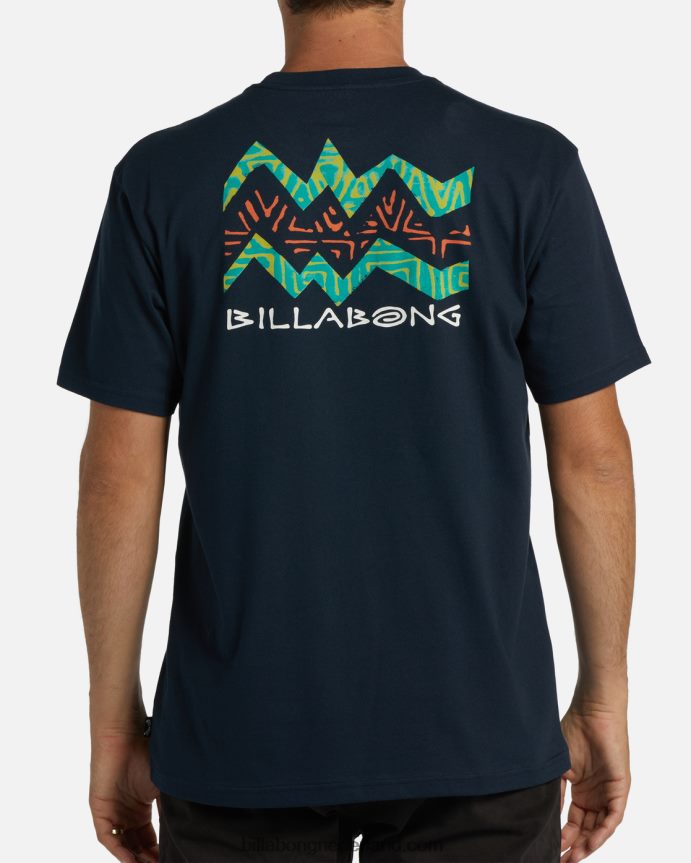 Billabong Heren segment-t-shirtmarine 4D20H348