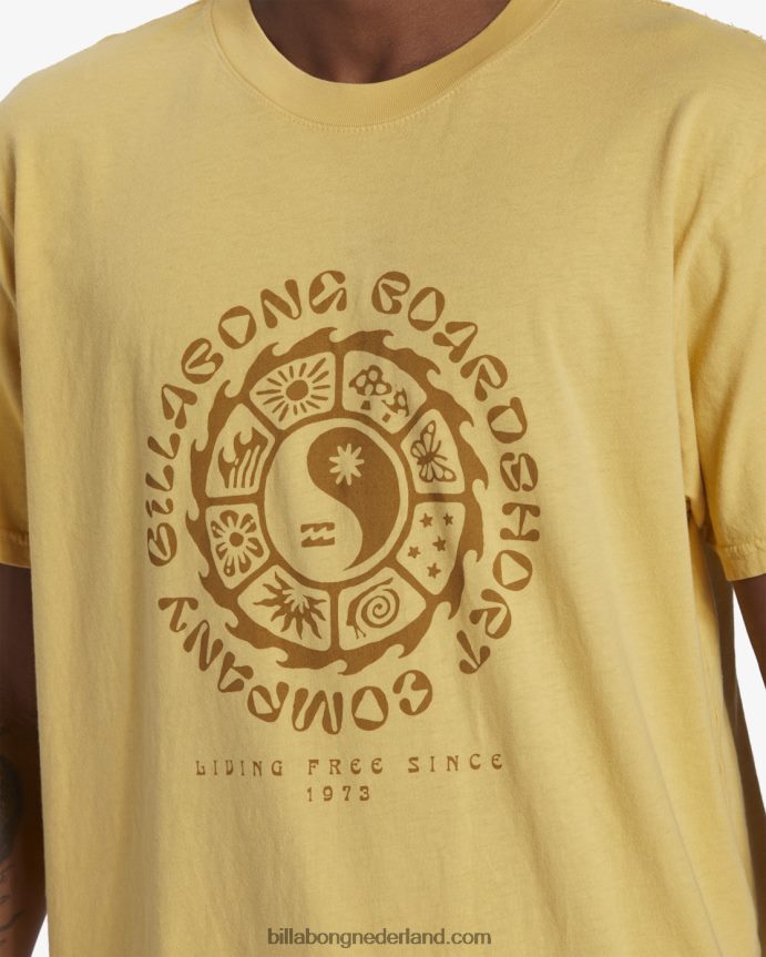 Billabong Heren t-shirt met korte mouwenrietje 4D20H587