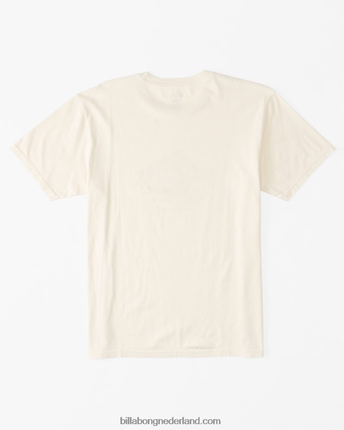 Billabong Heren thema diamant t-shirtgebroken wit 4D20H604