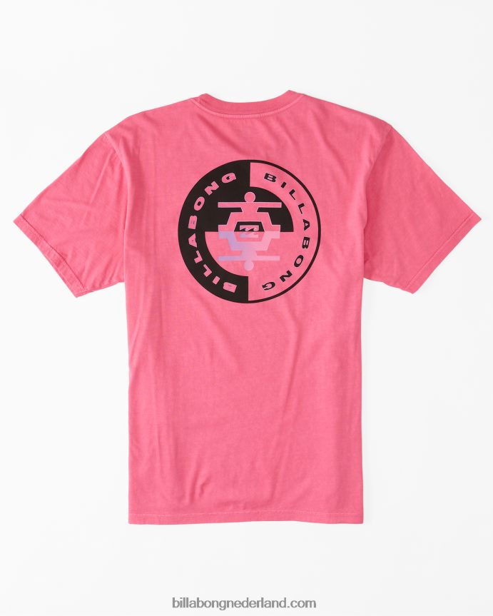 Billabong Heren verbinding t-shirtfushia 4D20H374