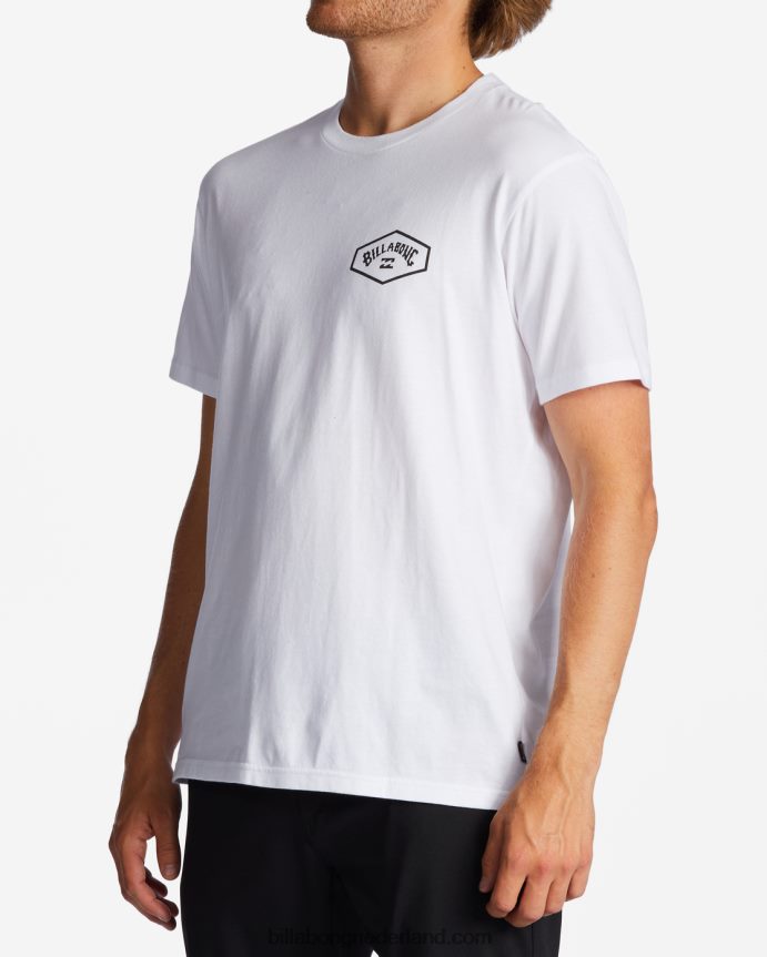 Billabong Heren verlaat boog t-shirtwit 4D20H542