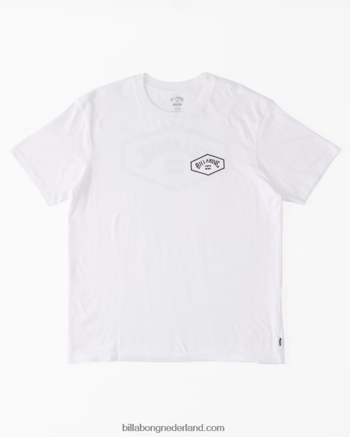 Billabong Heren verlaat boog t-shirtwit 4D20H542
