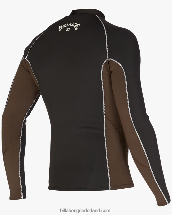 Billabong Heren 2 mm absoluut verwisselbaar wetsuitjackoverschot 4D20H897