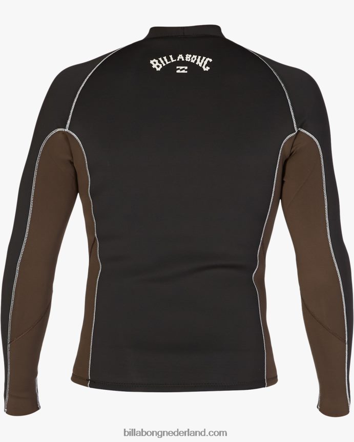 Billabong Heren 2 mm absoluut verwisselbaar wetsuitjackoverschot 4D20H897