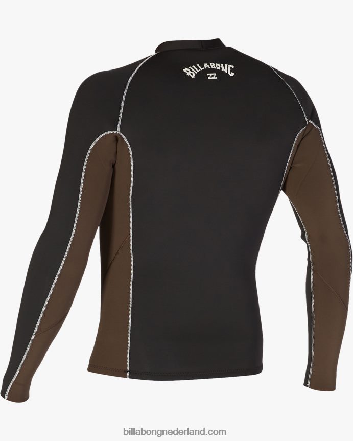 Billabong Heren 2 mm absoluut verwisselbaar wetsuitjackoverschot 4D20H897