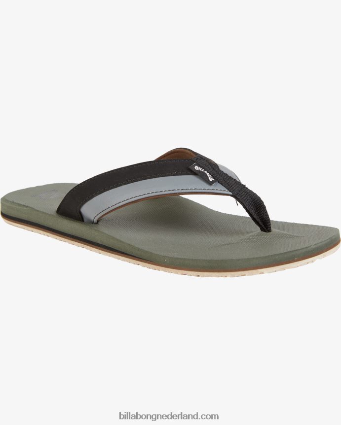 Billabong Heren all day impact slip-on sandalenleger 4D20H747