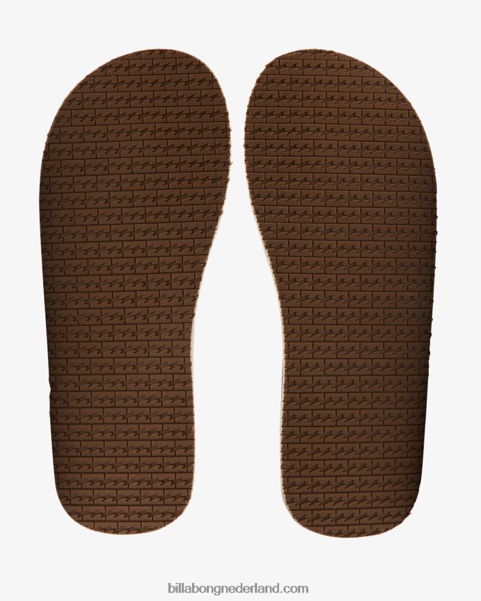 Billabong Heren all day impact slip-on sandalenrook blauw 4D20H742