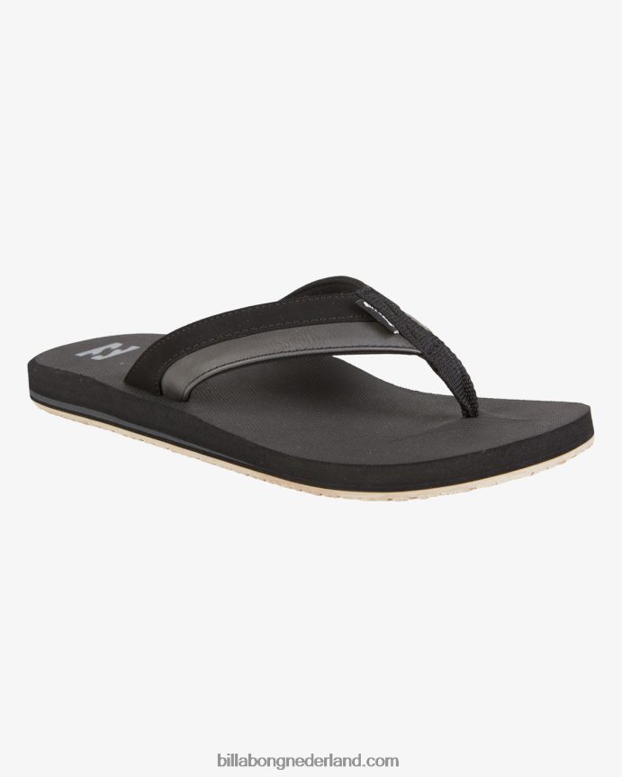 Billabong Heren all day impact slip-on sandalenzwart 4D20H755
