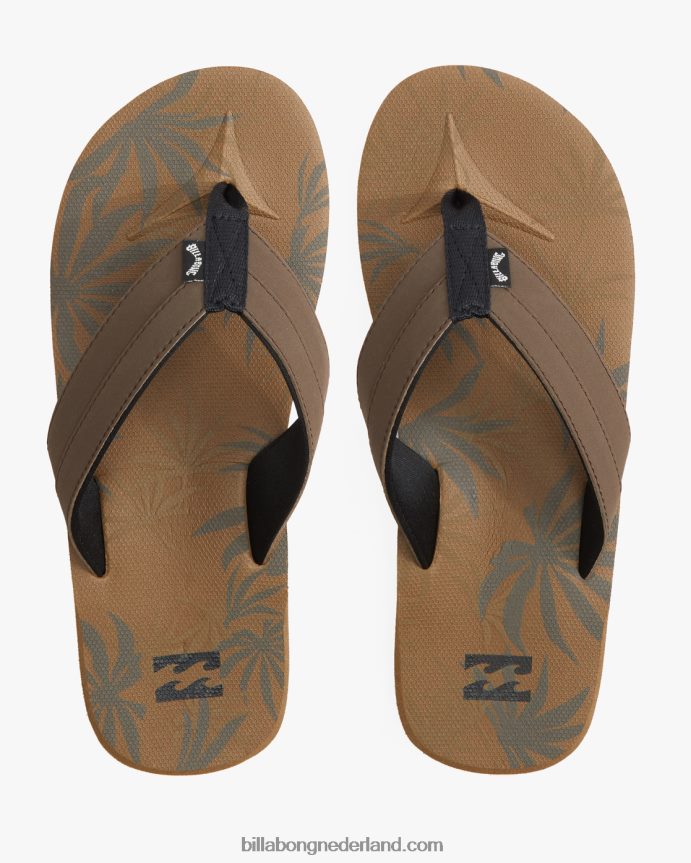 Billabong Heren all day instappers met impactprintklei 4D20H766