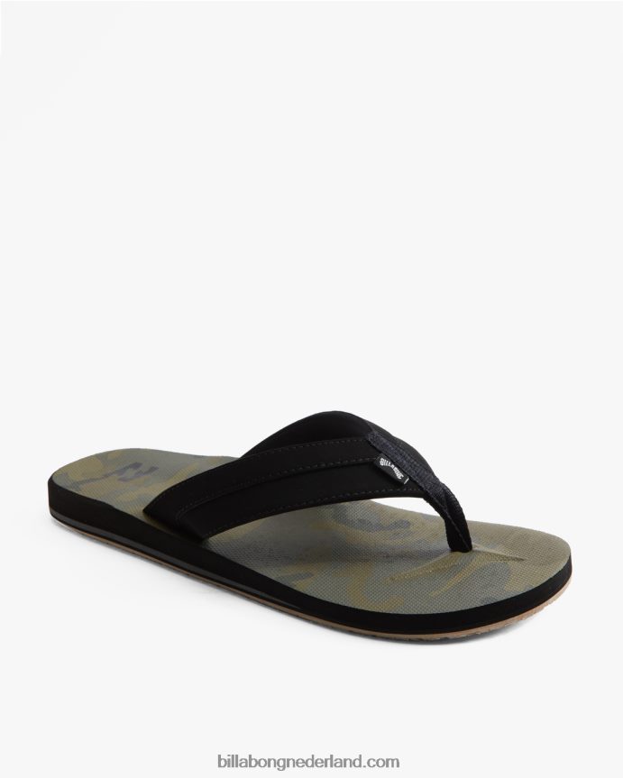 Billabong Heren all day instappers met impactprintmilitaire camouflage 4D20H764