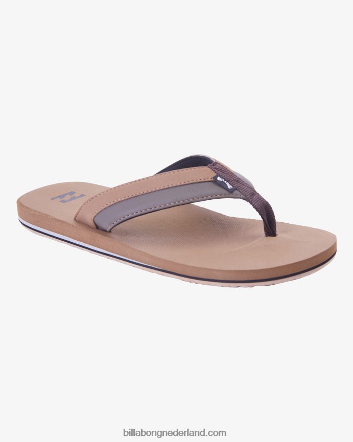 Billabong Heren klassieke nubuck sandalenkameel 4D20H829