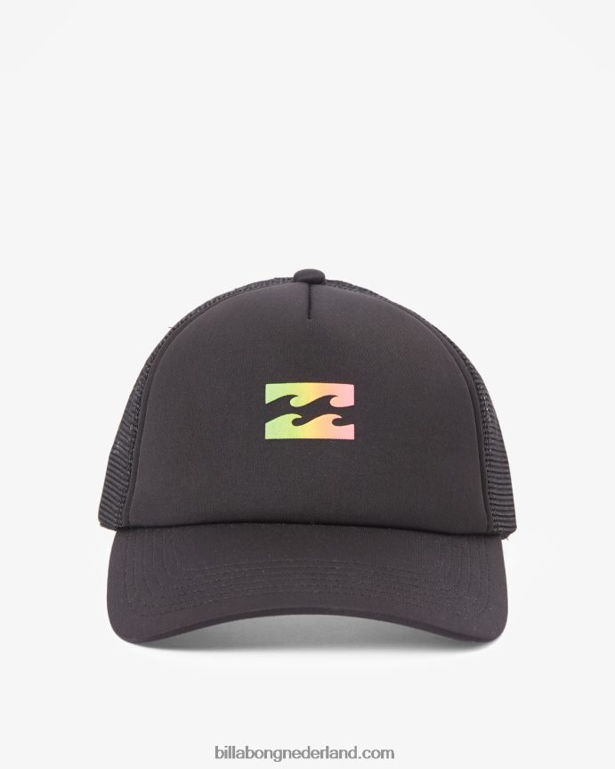 Billabong jongens podium vrachtwagenchauffeur hoedNeon groen 4D20H854