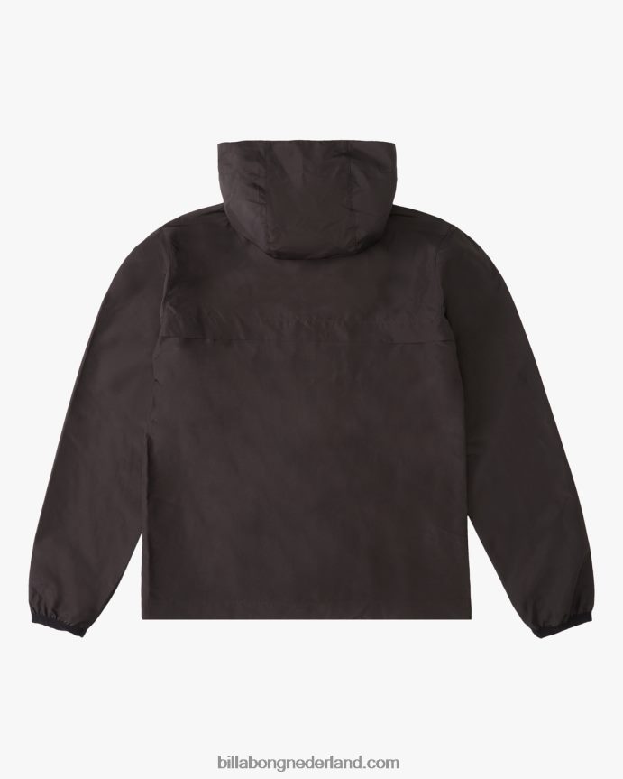 Billabong jongens 8-16 transport windjackzwart 4D20H1073