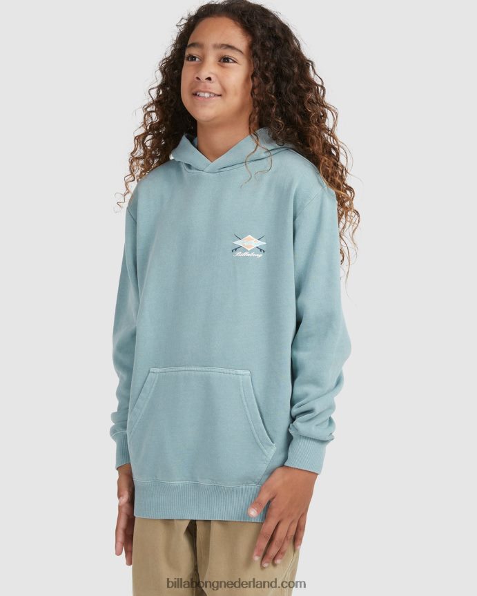 Billabong jongens bong dagen pop pullover hoodielichte marine 4D20H1096