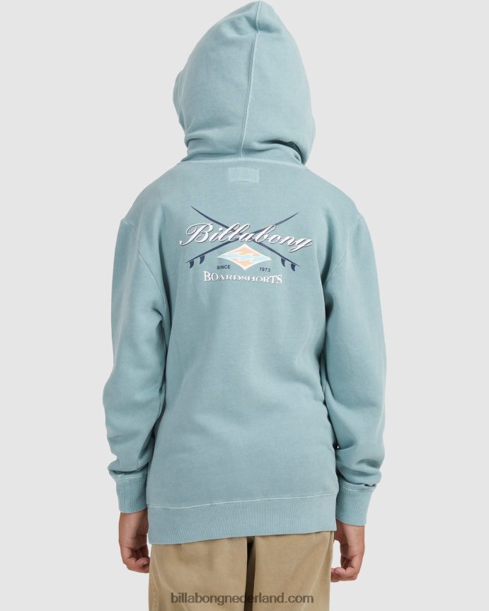Billabong jongens bong dagen pop pullover hoodielichte marine 4D20H1096