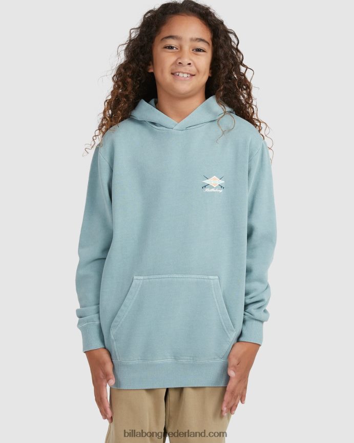 Billabong jongens bong dagen pop pullover hoodielichte marine 4D20H1096