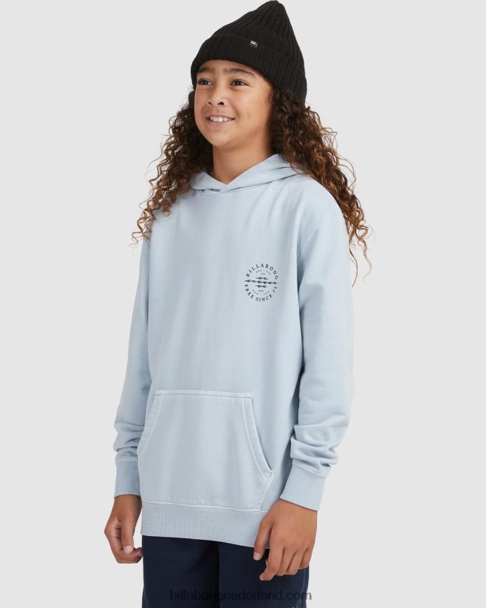 Billabong jongens grote golf dan hoodierook blauw 4D20H1133